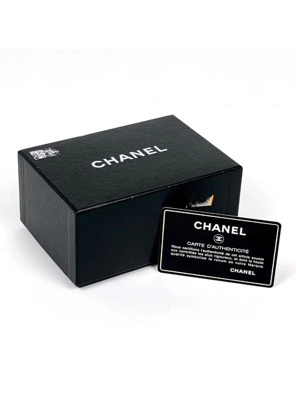 Chanel CC Logo Chain Pouch Mini Quilted Charm Leather Gold